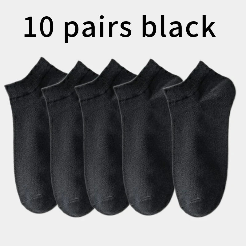 Con Sports Stockings Men Bamboo Fiber Deodorant 10 Pack
