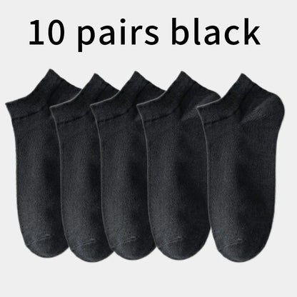 Con Sports Stockings Men Bamboo Fiber Deodorant 10 Pack