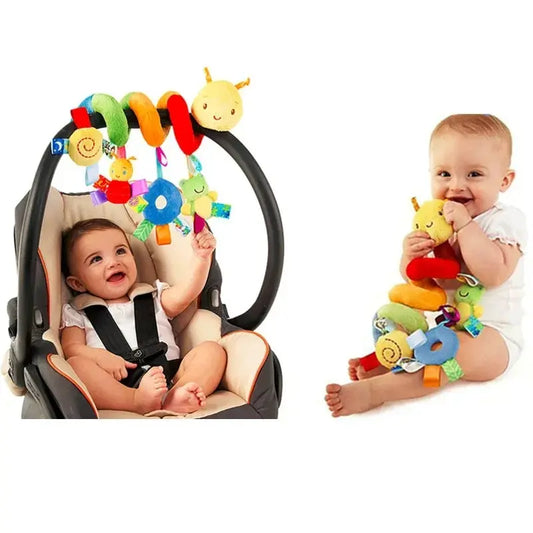 Musical Spiral Crib Stroller Toy Hanging Car Seat Rattle