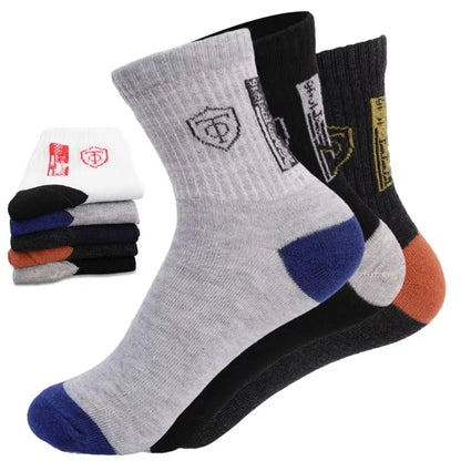Breathable Cotton Sports Stockings Men Bamboo Fiber 10 Pack