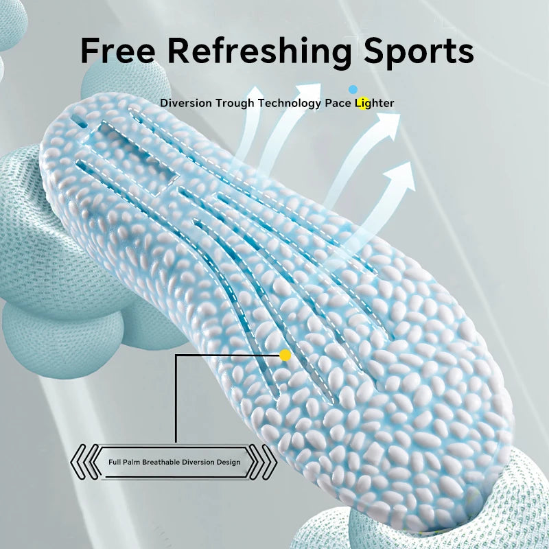 Invisible Height Increase Insoles Memory Foam Cushion