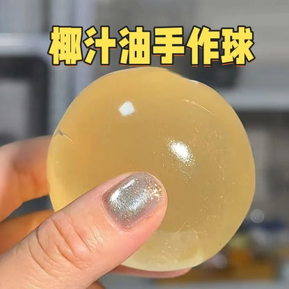 Maltose Squishy Stress Ball Transparent Slow Rise Fidget