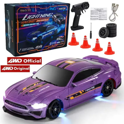 1:64 2.4G RC Drift Car 4WD Remote Control Mini Model