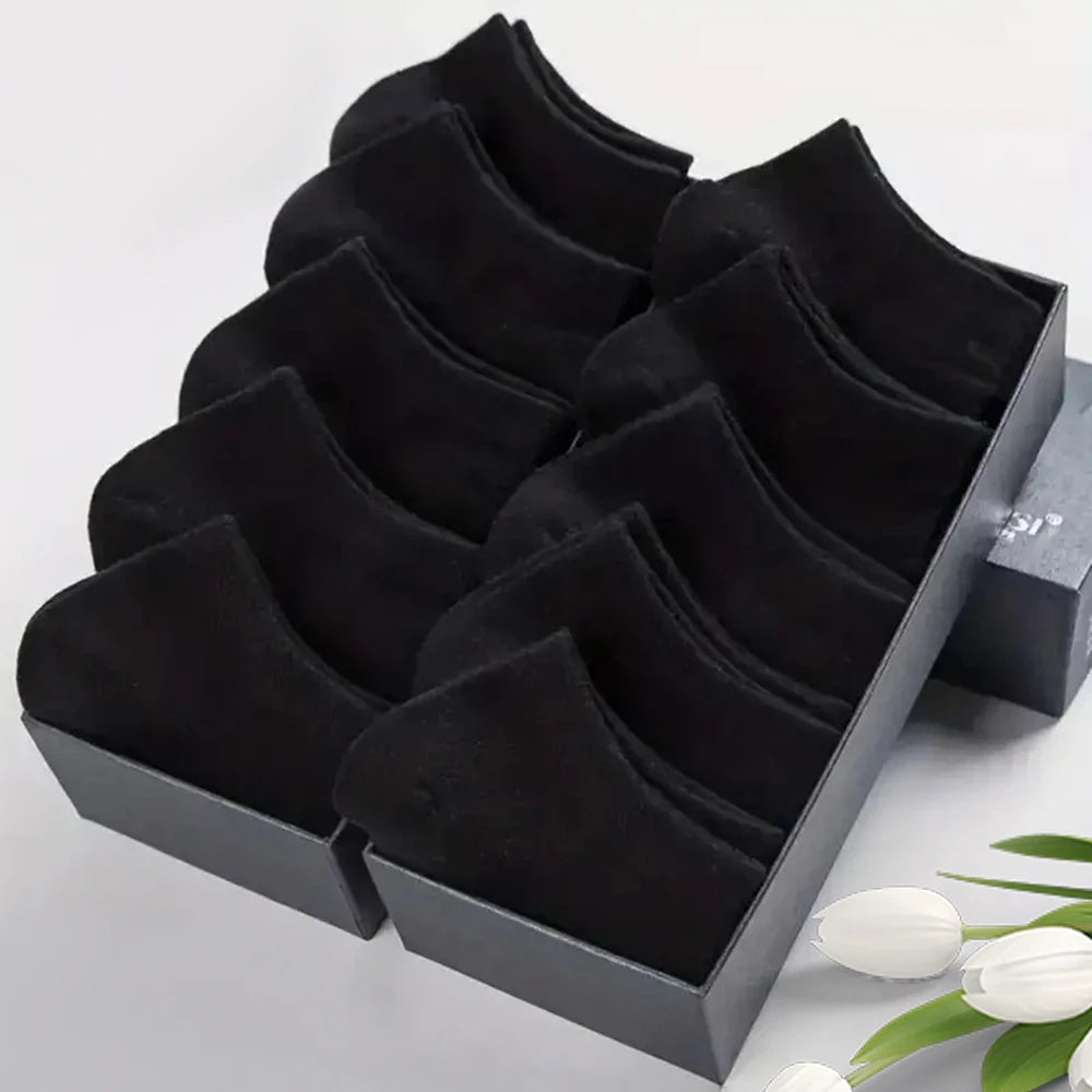 Deodorant Men's Low Cut Ankle Socks Sweat Wicking