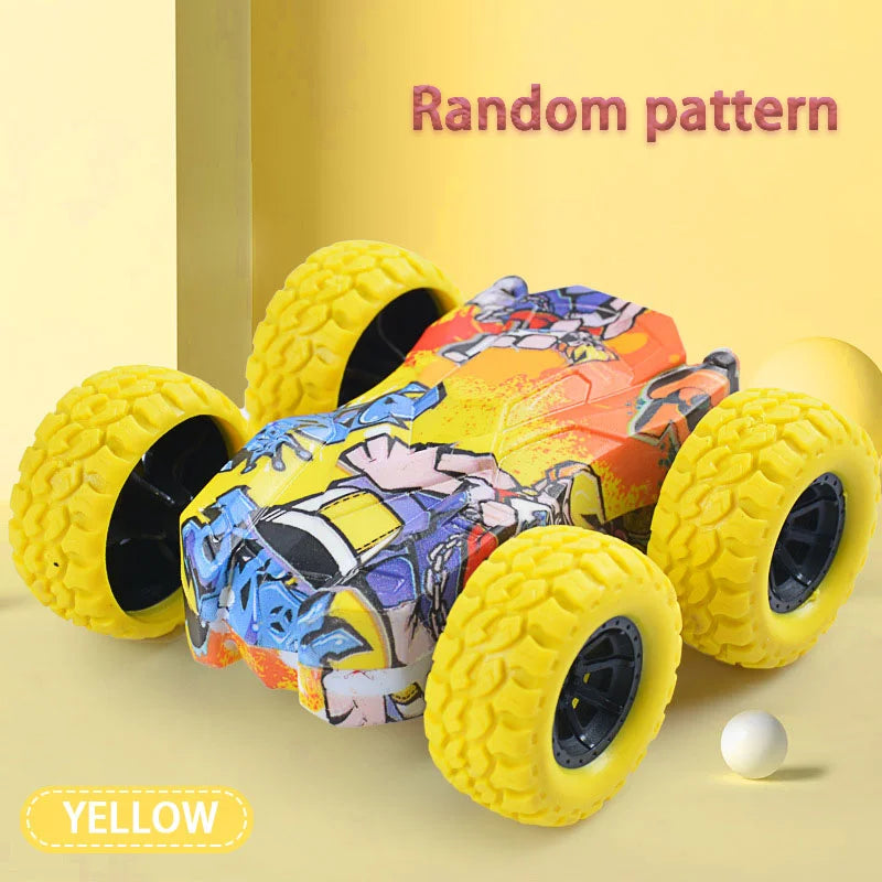 Double Sided Graffiti Inertial Car Anti Collision Stunt Truck