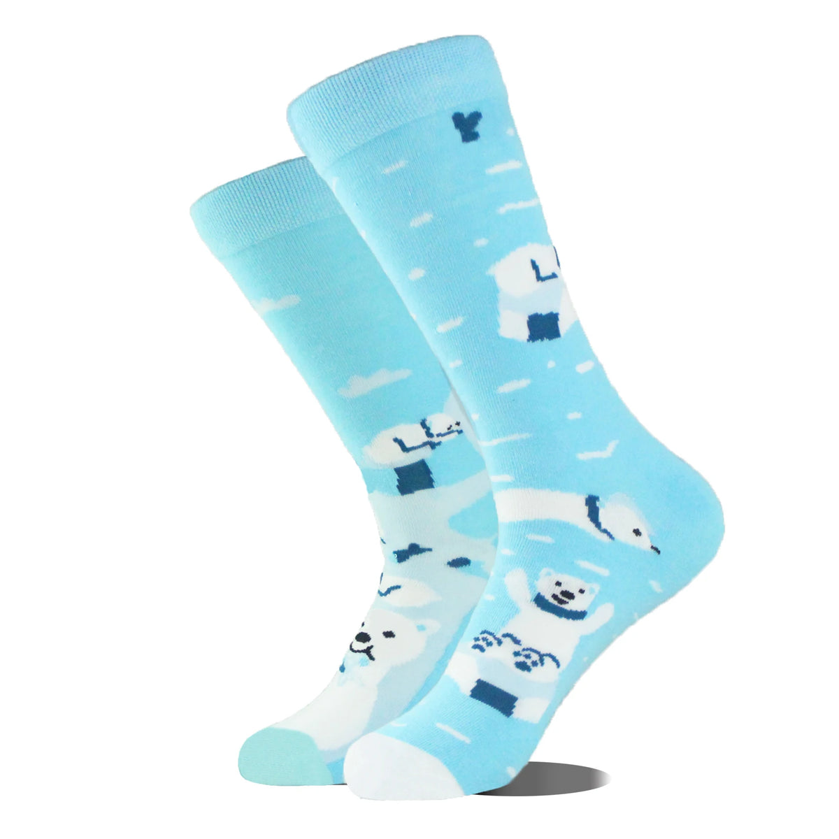 Novelty Dinosaur Crew Skateboard Socks Funny Men