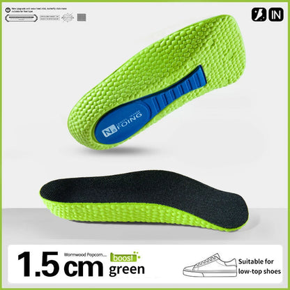 Memory Foam Height Increase Insoles Orthopedic Arch Support