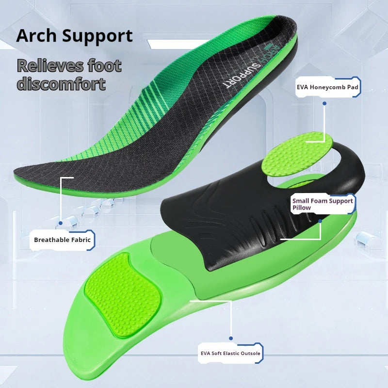 Flatfoot Orthopedic Insoles Arch Support Running Soles