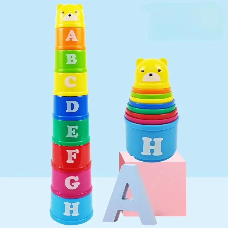 Quick Stacking Speed Cup Game Brain Response Battle