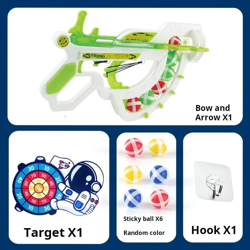 Slingshot Sticky Ball Dartboard Montessori Target Game