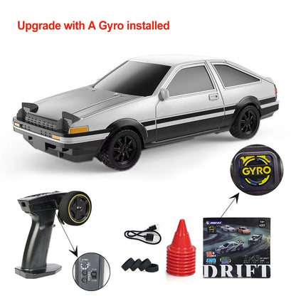 1:43 Gyro RC Drift Car 4WD Radio Control Mini Model
