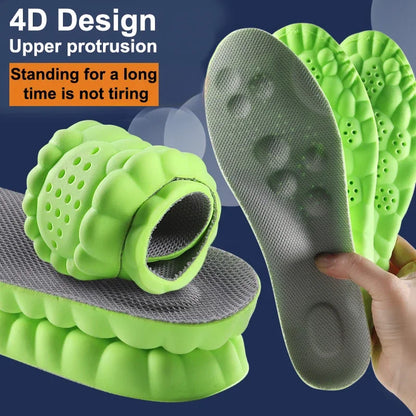 Elastic Latex Sports Insoles Arch Support Cushion