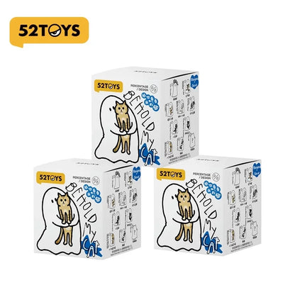 【In Stock】Hot Sale Ghody Behold My Cat Series Mini Figures Blind Box Mystery Box Fun Office Desktop Decorations Collectible Gift