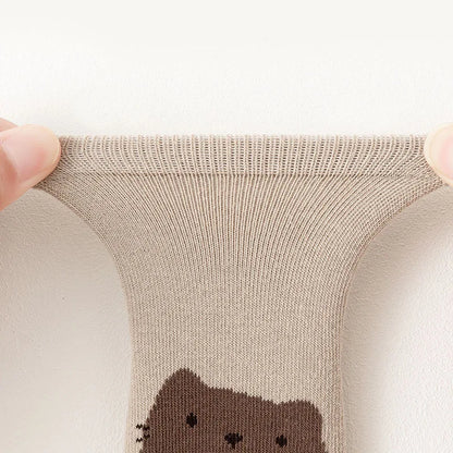 Kids Non Slip Socks Cute Cartoon Toddler Floor Grip 6 Pack