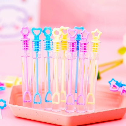 Mini Bubble Tubes Empty Wands Kids Birthday Party Favors
