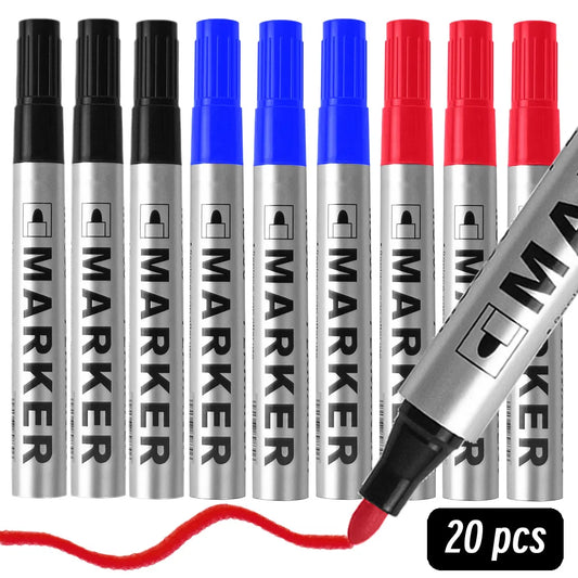 Waterproof Permanent Paint Marker Pen Black Oily Tyre Marker