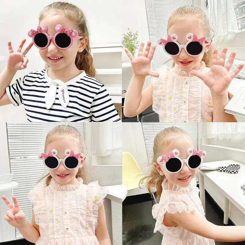 Kids UV400 Sunglasses Outdoor Sport Shades for Boys and Girls