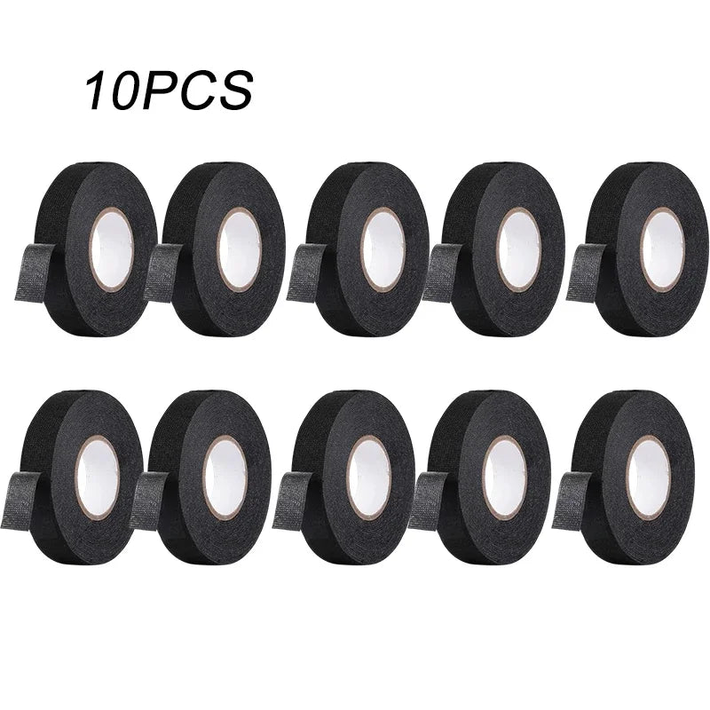 Insulated tape, heat-resistant wire harness protection, waterproof tape 9/15/50mm, automotive wire harness wiring sheath