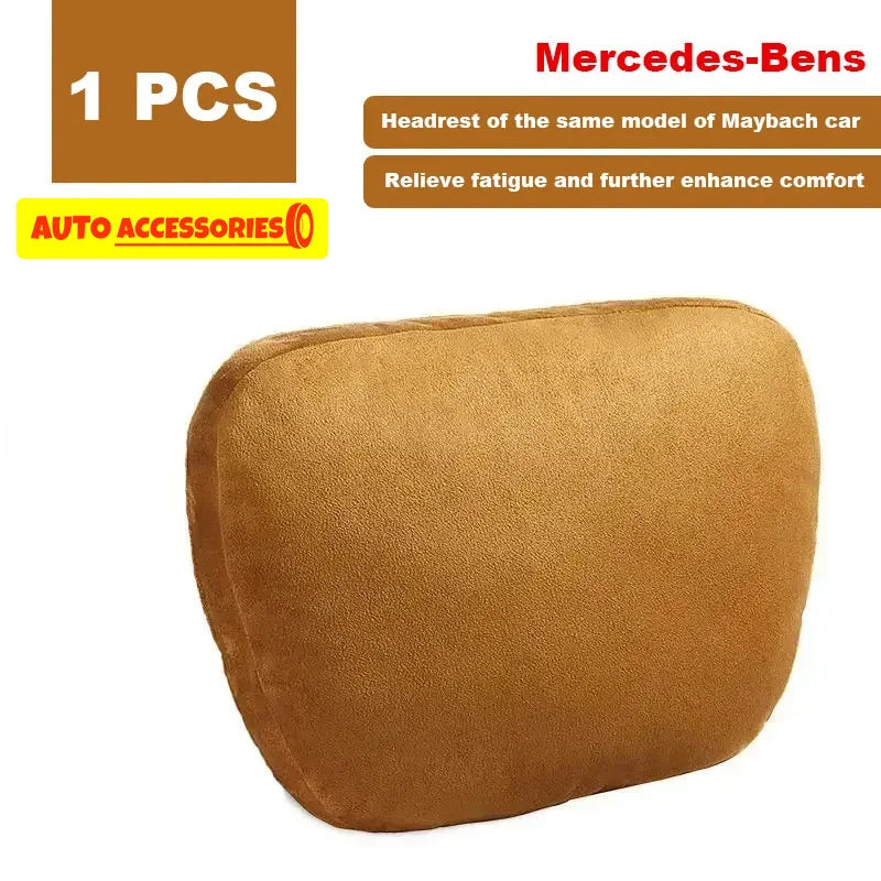 Car Headrest Neck Pillow Soft Driving Seat Cushion
