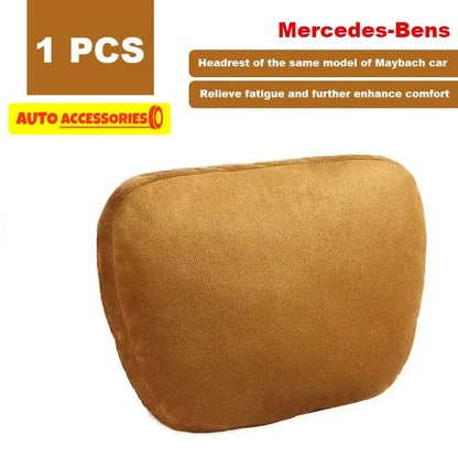 Car Headrest Neck Pillow Soft Driving Seat Cushion
