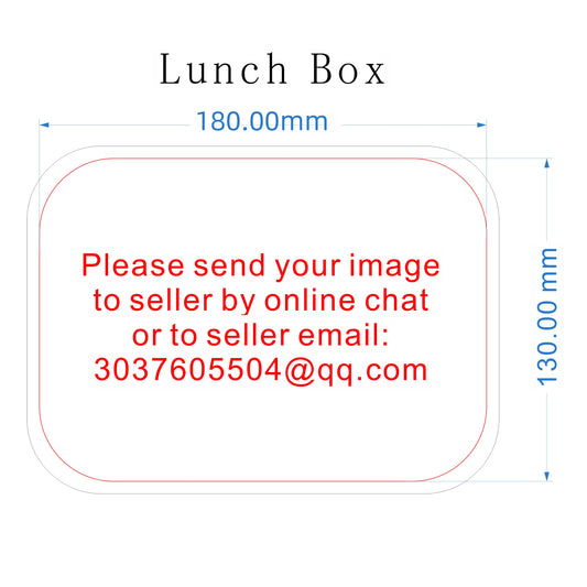 Snack Box Customized Lunch Box for Kids Children Name LOGO Cartoon Pattern Cute Picture Photo with Spoon Fork Eco Material Gift