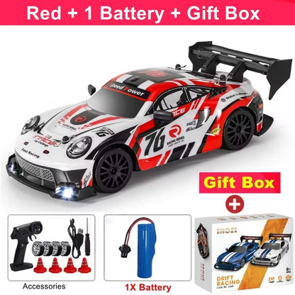 4WD RC Drift Car 1:24 Scale Remote Control Racing