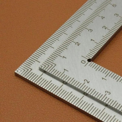 Metal Ruler Stainless Steel L Square Measuring Layout Tool
