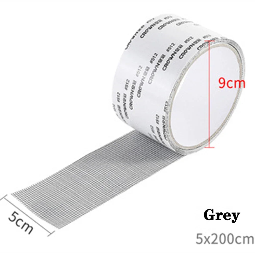 Window Screen Repair Tape Self Adhesive Mesh Patch