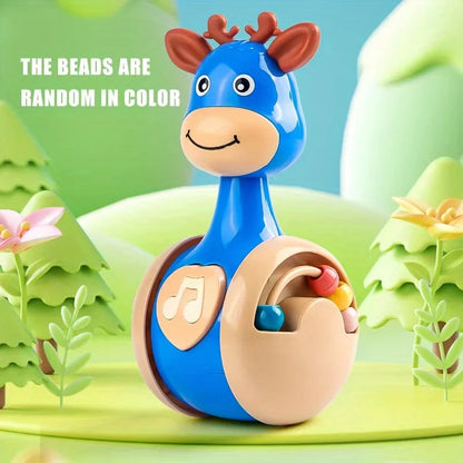 Roly Poly Baby Tumbler Toy Infant Wobbler Sound Toy