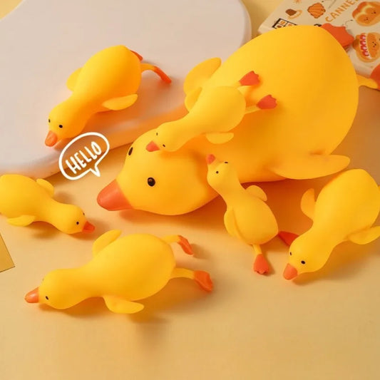 Squishy Antistress Duck Fidget Toy Cute Goose Vent