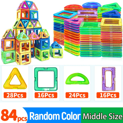 Magnetic Building Blocks Set STEM Magnet Construction Toys