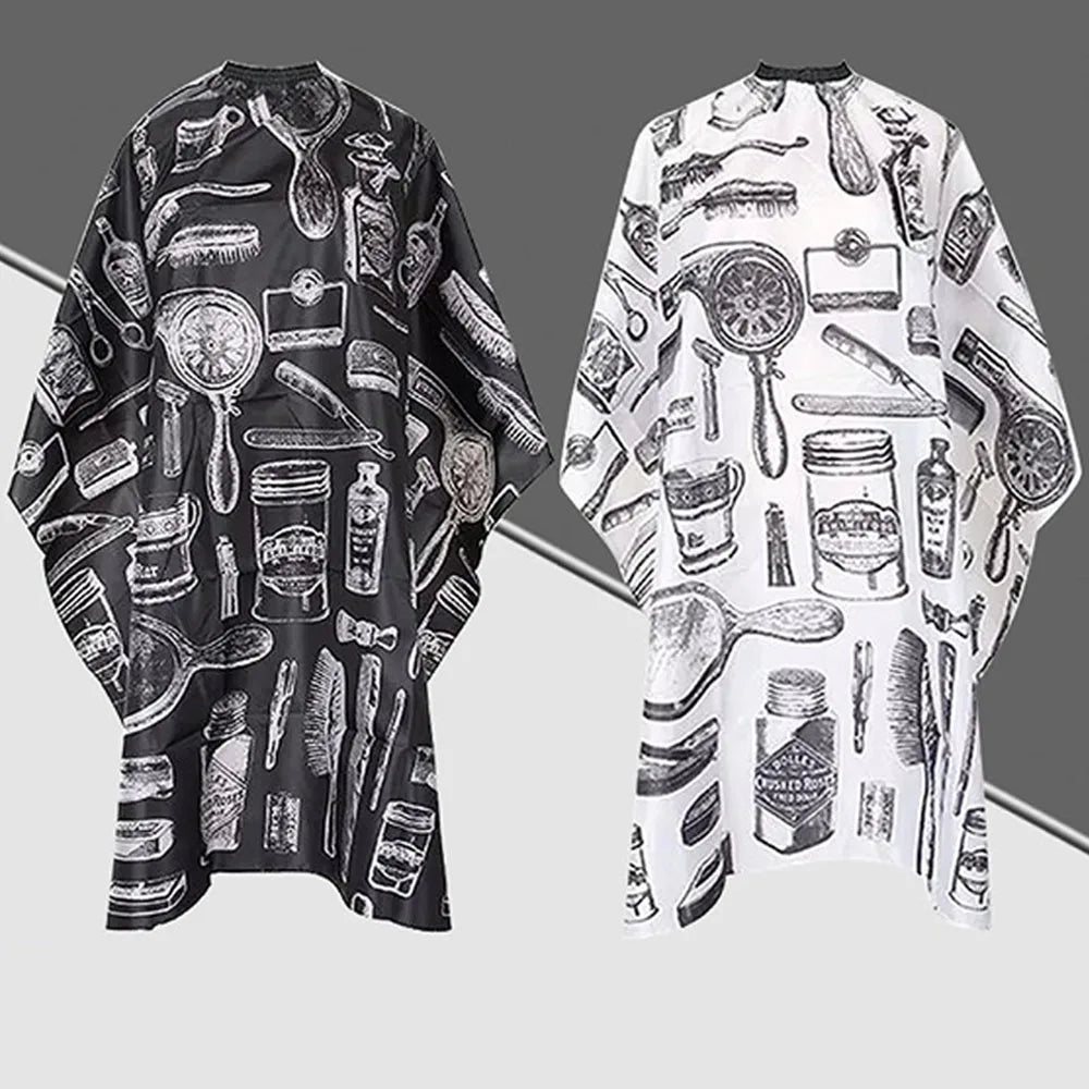 1/2PCS Professional Hair Cutting Apron Salon Barber Cape Hair Cutting Waterproof Cloth Hair Cutting Apron Barber Accessories
