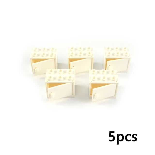 City Food Building Blocks Set Play Food MOC Bricks