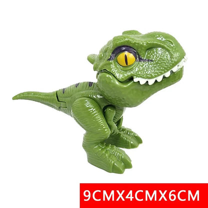 Jurassic Finger Dinosaur Triceratops Tyrannosaurus Model