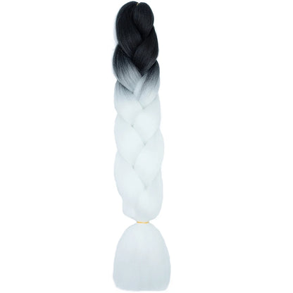 24 Inch Jumbo Braiding Hair Synthetic Afro Ombre Extensions