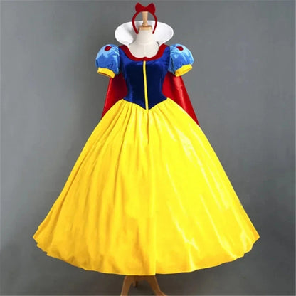 Snow White Halloween Princess Costume Adult Women Cosplay