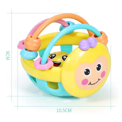 Baby Soft Teething Ball Toy Sensory Teether Rattle