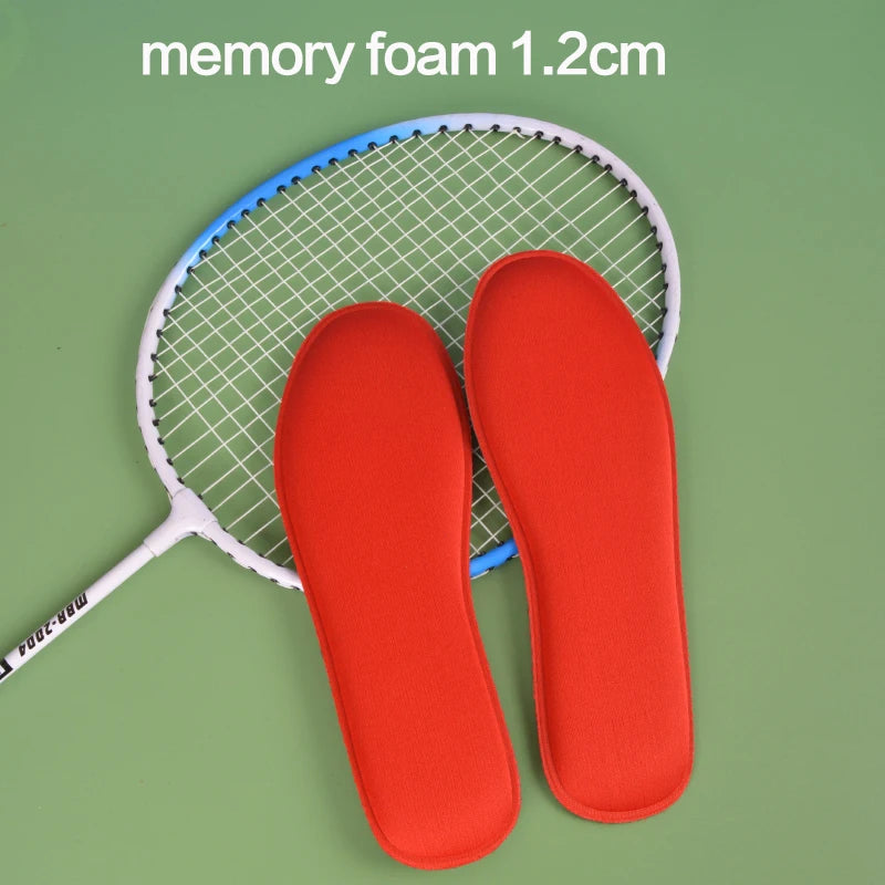 Memory Foam Shoe Insoles Breathable Athletic Shock Pads
