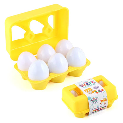 Matching Shape Egg Screws Toy Montessori Color Sorter