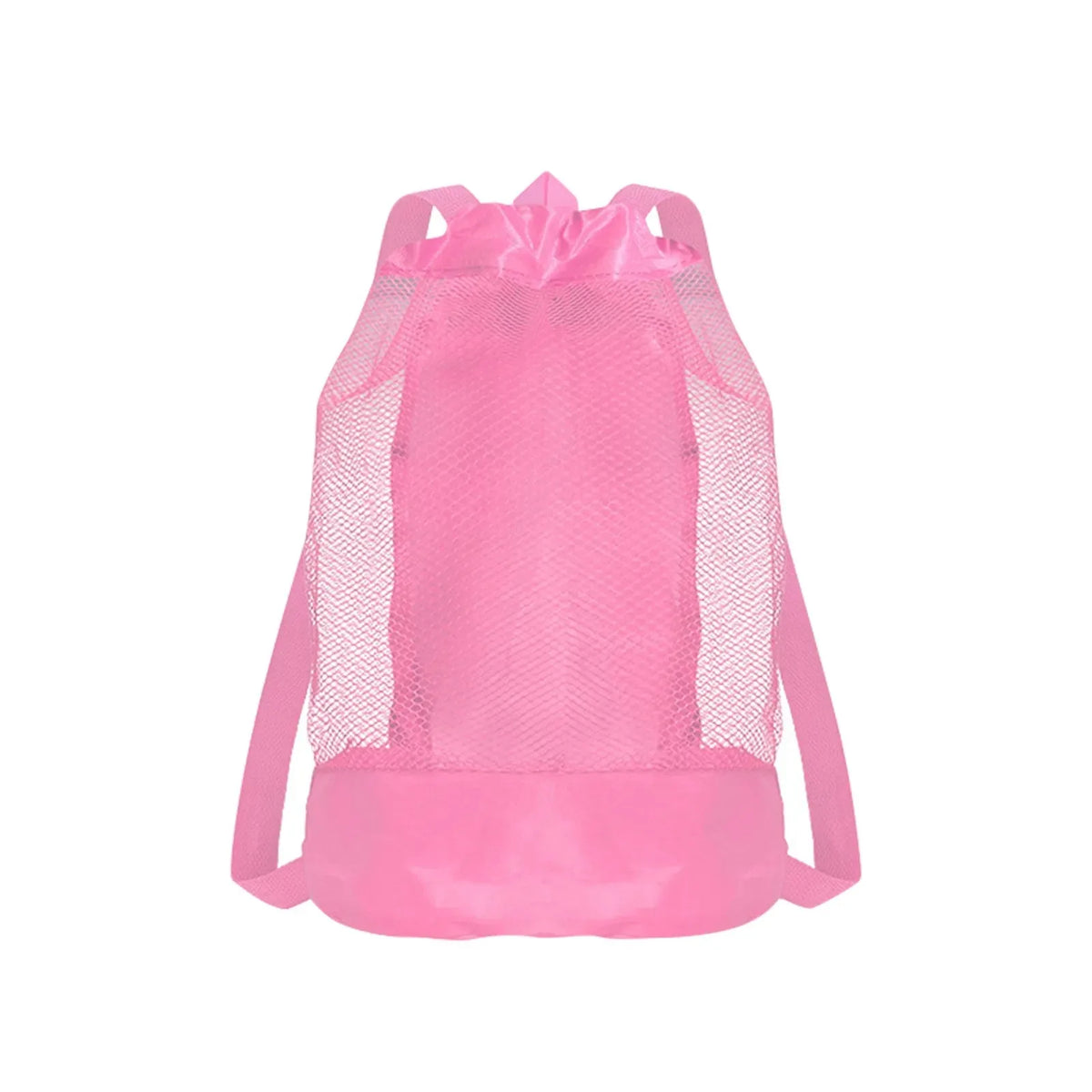 Extra-Large Sand-Resistant Drawstring Beach Backpack - Kids Pool Toys Storage Bag for Shell Collecting, Travel & Fitness