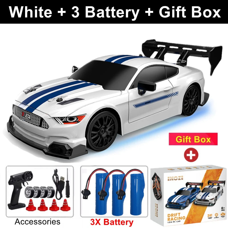 4WD RC Drift Car 1:24 Scale Remote Control Racing
