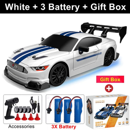 4WD RC Drift Car 1:24 Scale Remote Control Racing