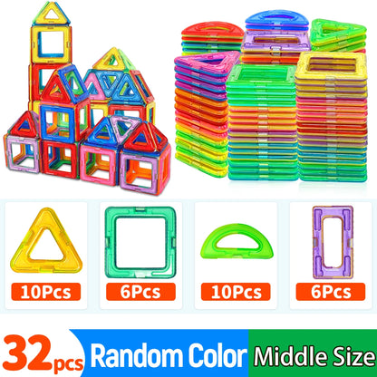 Magnetic Building Blocks Set STEM Magnet Construction Toys