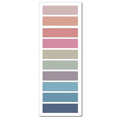 Transparent Colorful Index Sticky Note Pads Self-Adhesive