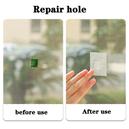 Window Screen Repair Tape Self Adhesive Mesh Patch