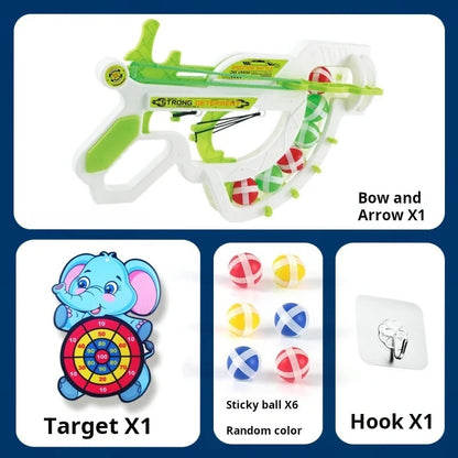 Slingshot Sticky Ball Dartboard Montessori Target Game