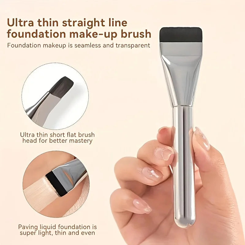 Oval Foundation Brush Ultra Fine Face Contouring