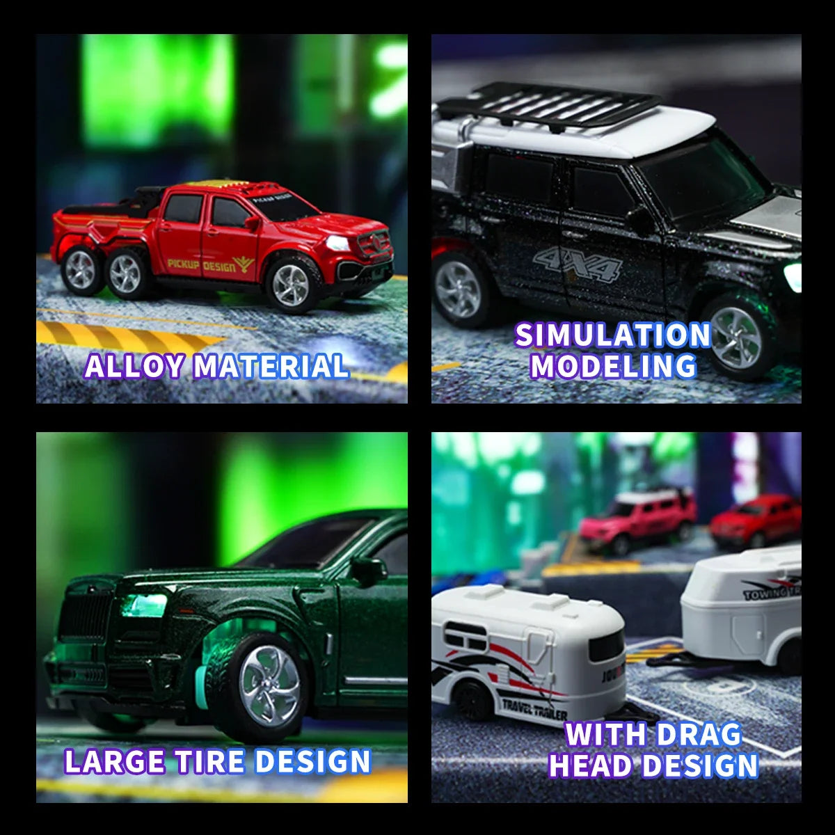 1/64 Mini RC Alloy Car Pocket Remote Control Vehicle