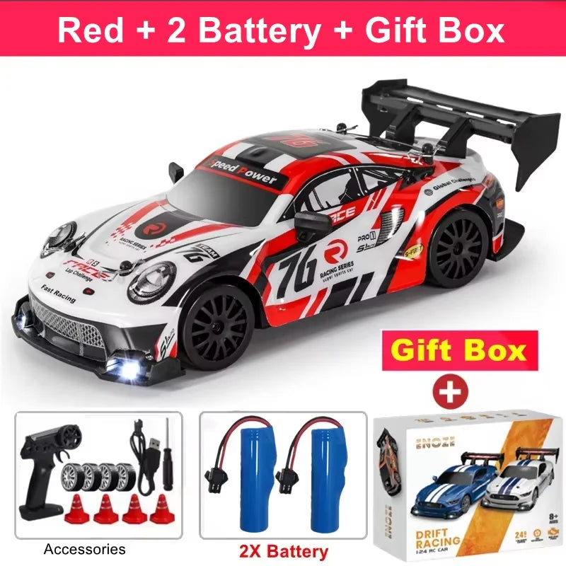 4WD RC Drift Car 1:24 Scale Remote Control Racing