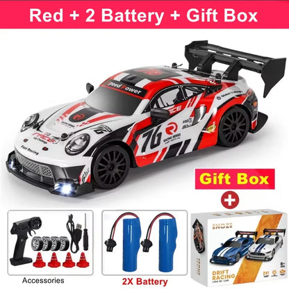 4WD RC Drift Car 1:24 Scale Remote Control Racing
